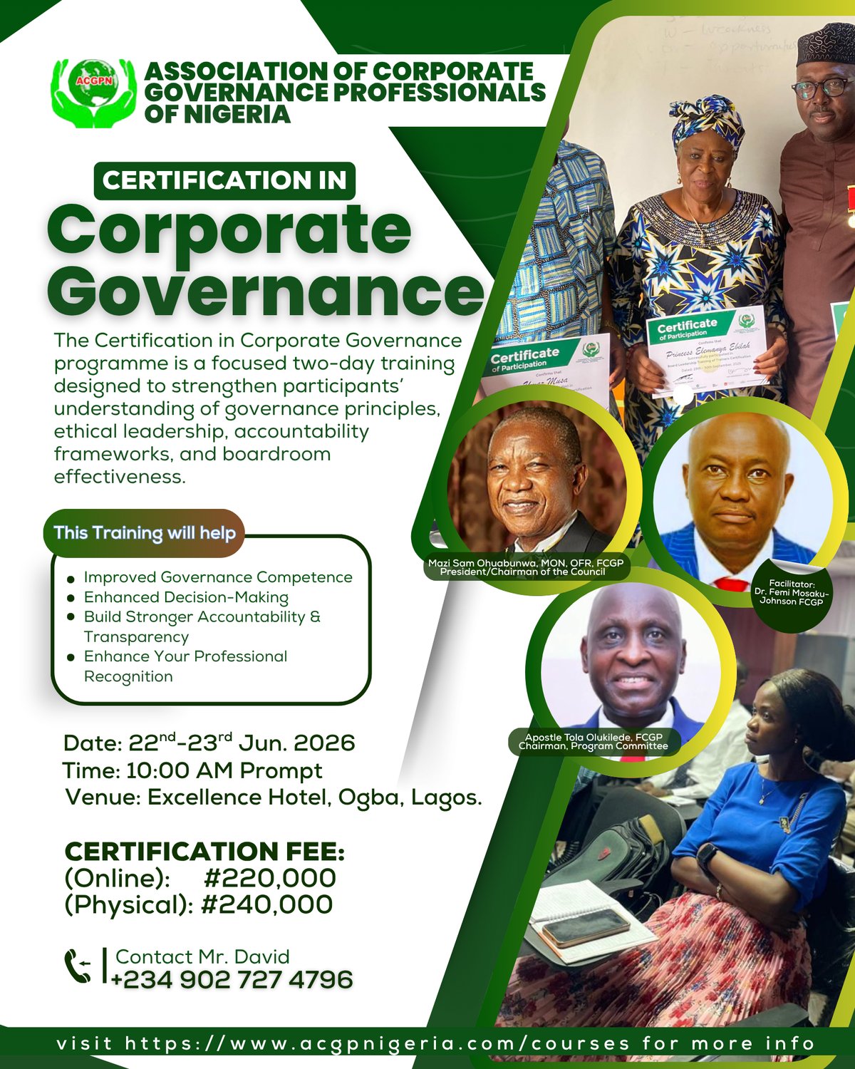 Corporate Governance Masterclass