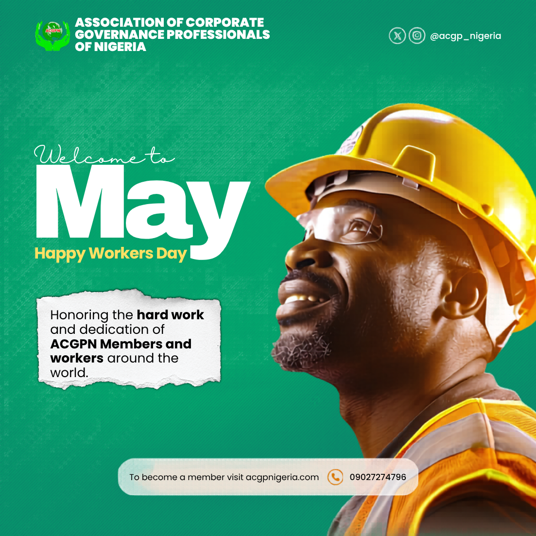 Welcome to May ACGPN